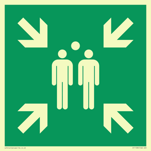 E007 safe condition evacuation assembly point